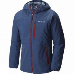 Columbia Mens Dutch Hollow Hybrid Jacket Night Tide / Steel